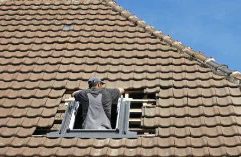 Pose de velux - Flée